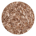 2000Pcs Tube Seed Beads 2x7mm Mini Long Glass Bugle Bead Small Craft Loose Spacer Beads for DIY Phone Charms Waist Bead Bracelets Earrings Necklaces (Champagne) - color: Champagne