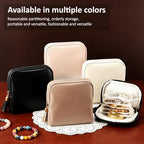 shunmei Mini Travel Jewelry Bag, Small Travel Jewelry Case with Zipper, Portable Velvet Jewelry Pouches for Necklaces, Earrings, Rings, Bracelets,Travel Essentials Gifts for Women Girls(Blush) - color: Blush