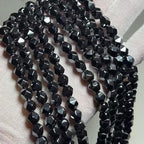 MJDCB Best Sellers Natural Stone Beads Faceted Polygon Hematite Energy Stone Healing Power for Jewelry Making(8mm) - color: Hematite