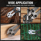 WORKPRO 30" Bolt Cutter, Chrome Molybdenum Steel Blade, Heavy Duty Bolt Cutter with Soft Rubber Grip, Cutting Tool for Cut Chain, Wire, Screw, Rivet - size: 30"