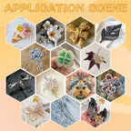 SONGIN 62,300pcs Seed Beads kit with Bugle Beads, 7 Boxes Assorted Glass Bead Set for Jewelry Making, Featuring 2mm Seed & Long Short Tube Bead for DIY Bracelets, Necklaces, and Crafts