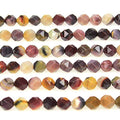 MJDCB Best Sellers Natural Stone Beads Faceted Polygon Moonkaite Jasper Crystal Energy Stone Healing Power for Jewelry Making(8mm) - color: Moonkaite Jasper