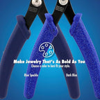Beadalon Crimp Tool Standard - Fits Crimp Beads #1-3, Crimp Tubes #2-3, Dark Blue, 5.25 in / 13.3 cm - color: Dark Blue, size: Standard