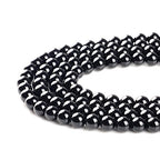 Natural Stone Beads 12mm Black Onyx Agate Gemstone Round Loose Beads Crystal Energy Stone Healing Power for Jewelry Making DIY,1 Strand 15" - color: Black Onyx, size: 12MM