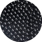 BONNY BOXX 500PCs 8MM Smooth Black Acrylic Round Beads, Plastic Resin Bubblegum Balls Chunky Gumball Beads for Necklace and Bracelet Making, Crafting Supplies - color: Smooth Black, size: 8MM