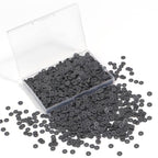 Polymer Clay Beads, 6mm Heishi Bead for Jewelry Bracelets Necklace Making 1000PCS - color: Gunmetal