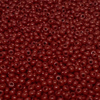 Czech 8/0 Glass Seed Beads 20 Grams 800 Pcs (Dark Burgundy) - color: Dark Burgundy