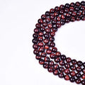 Natural Round AAA+ Red Tiger Eye Gemstone Loose Beads Energy Stone Healing Power for Bracelet Jewelry Making 1 Strand 15"（6mm,60pcs） - color: red, size: 6mm