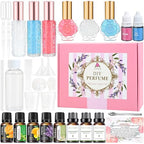JUYRLE Perfume Making Kit- 37Pcs DIY Perfume Making Kits for Women, Make Your Own Scent with Essential Oil, Bottle, Fragrance Set, Fragrance Birthday Gifts Sets for Women Girls