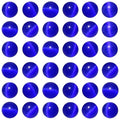 100pcs Sapphire Blue Cat Eye Beads 8mm Round Semi Precious Stone Hole Size 1mm DIY Charm Spacer Beading Smooth Gemstone Loose Beads for Jewelry Making Bracelets Necklaces Earrings Crafting - color: Sapphire Blue