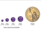 Yochus 50pcs 8mm Yellow Persian Jade Energy Healing Round Bulk Gemstone Beads for Jewelry Making Bracelet Necklace Earring DIY - color: yellow, size: 8mm