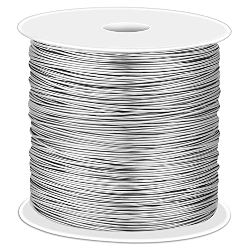 cridoz 22 Gauge Stainless Steel Wire for Jewelry Making, Baling Wire for Wrapping, Craft and Jewelry Making - size: 22 Gauge