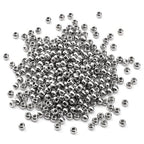 304 Stainless Steel Round Beads 2.5mm 400pcs Spacer Beads for Jewelry DIY Making and Repairing - size: 2.5mm