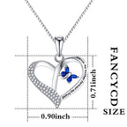 Forever Connected Mother & Son Necklace – Heart Pendant Gift for Mom, Sterling Silver Jewelry for Mother's Day or Birthday - style: Mom F
