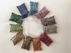 Czech Bugle Beads 40 gr / 1.4 oz Glass Tube Size #3 7mm (Yellow Silver Lined) - color: Yellow Silver Lined