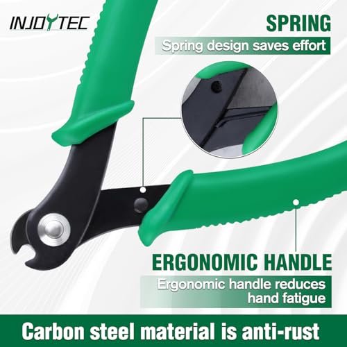 Memory Wire Cutters 5 Inches Memory Wire Shears Miniature Wire Cutter Jewelry Wire Cutters Jewelry Parrot Beak Wire Cutter Jewelry Making Supplies for Crafting Beading DIY