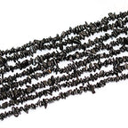 5-8mm Natural Black Tourmaline Gemstone Chips Loose Beads Semi Precious for Jewelry Making DIY Handmade Craft Supplies 1 Strand per Bag Approxi 34" - color: Black Tourmaline Chips