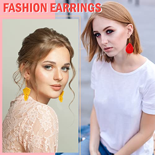 Kajaia 114 Pcs Polymer Clay Earring Cutters Bohemian Polymer Clay Cutters for Earrings Set Jewelry Making Supplies for Women Craft DIY - color: Boho