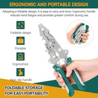 18 in 1 Foldable Wire Stripper,wire strippers foldable cable cutters, Cable Cutters with Plier