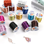 8 Gauge Aluminum Craft Wire, 3mm Jewelry Wire for Jewelry Making Supplies and DIY Metal Craft Art (Bronze, 32 Feet) - color: Bronze, size: 8Gauge 32FT