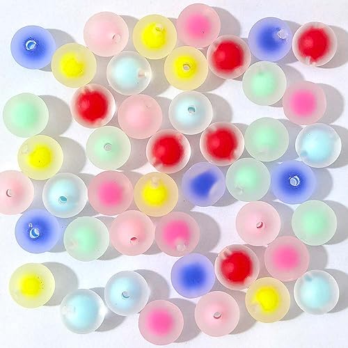 Mixed Lots Acrylic Candy Bead DIY Beading Hairband Bracelets Necklace Craft Embelishment (Mixed Colors-Candy) - color: Mixed Colors-Candy