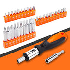 CARTMAN 238-Piece Socket Wrench Auto Repair Tool Combination Package Mixed General Household Hand Tool Set Tool Kit with Plastic Toolbox Storage Case - color: Orange