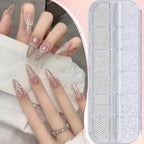 3D Mini Small Caviar Nail Beads Balls, 0.7-2mm Silver Nail Art Beads 1.5-5mm White Nail Pearls Half Round Flatback Pearl Nail Charms with Pickup Tools for Nails Face Eyes Makeup(31-K1-4) - color: 31-K1-4