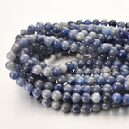 10mm Natural Blue Aventurine Gemstone Beads Round Loose Stone Beads for Jewellery Making 15"/Strand (Blue Aventurine,10mm) - color: Blue Aventurine, size: 10mm