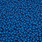 Czech 8/0 Glass Seed Beads 20 Grams 800 Pcs (Dark Blue) - color: Dark Blue