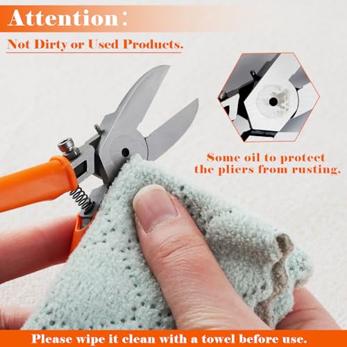 SPEEDWOX Diagonal Cutting Pliers 180 Angled Flush Cutters For Electronic Component Wire Cutters For Jewelry Making Side Cutters For Crafting Model Sprue Wire Clippers Floral Wire Cutter Zip Tie Cutter - style: 180°angle