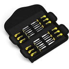 TARIST 12PCS Needle File Set with Tool Bag, Small File Set Includes 6pcs Jewlers Files & 6 Steel Files for Metal, Jewlers, Wood, Leather and Plastic - style: Needle File - 12 pcs