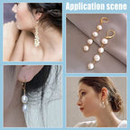SUNNYCLUE 1 Box 60Pcs Real 24K Gold Plated Leverback Earring Findings French Earring Hooks 16.5x10mm Leverbacks Lever Back Earwires for Jewellery Making Women Adults DIY Dangle Earrings Supplies - color: 60pcs Real 24k Gold Plated Stainless Steel Leverbac
