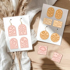 ACRNIGHEET Boho Clay Cutters - 16 Shapes Sun and Moon, Landscape Polymer Clay Cutters for Jewelry, Earring Making Kit With Storage Box - style: Sun and Moon Scenery theme (16 pcs)