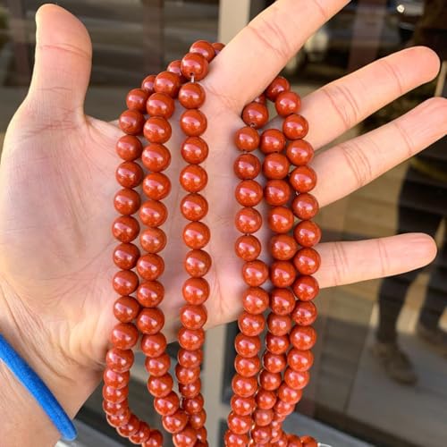 90pcs Adabele Natural Grade A Red Jasper Healing Gemstone 4mm (0.16 inch) Small Round Beads Gem Stone Spacer for Craft Jewelry Making GF33-4 - color: Grade a Red Jasper, size: 4mm (90pcs/1 Strand)