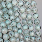 Round Maoshan Jade Gemstone Beads Energy Stone Healing Power for Jewelry Making (12mm) - color: Maoshan Jade, size: 12mm