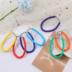 Rainbow Heishi Surfer Bracelets Set for Women Stackable Clay Beaded Bracelets Disc Stretch Preppy Bracelets Layering Colorful Friendship Bracelets Team Cheer Bulk Boho Summer Beach Jewelry Gift - style: MAMA