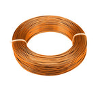 2mm Aluminum Wire - 100ft, 12 Gauge, Bendable Anodized Metal for Sculpting, Jewelry Making, Armature Making, Wire Weaving & Wrapping, Crafting - size: 2mm, style: Gold