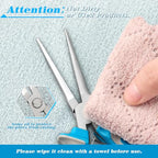 SPEEDWOX 6 Inches Needle Nose Pliers For Jewelry Making Mini Extra Long Nose Thin Needle Nose Pliers Smooth Jaws Plyers With Protective Cover Precision Wire Looping Small Jewelry Making Tools - style: Upgrade Needle Nose Pliers