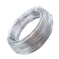 INSPIRELLE 18 Gauge 377 Feet Silver Aluminum Craft Wire Bendable Metal Wire for Jewelry Craft Making - color: Silver, size: 18 Guage (1.0mm)