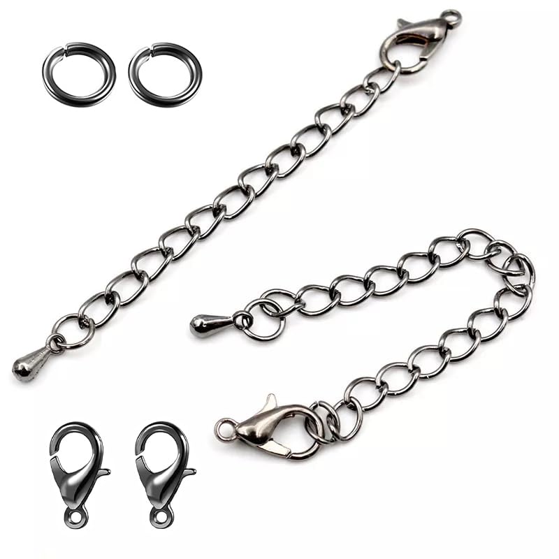 BOYIVI 6 Colors 1020PCS Jewelry Making Accessories Set with 120PCS Lobster Claw Clasp & 900PCS Open Jump Rings for DIY Bracelet Necklaces