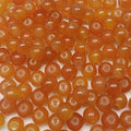 200PCS Glass Beads 8mm Glass Beads for Bracelets Necklaces Jewelry Making DIY Crafts (Orange) - color: 4Orange