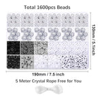 1600PCS Volleyball Sports Ball Polymer Clay Beads Charms for Friendship Bracelets Making Kit Cute Fun Beads DIY Arts Crafts Birthday Gifts for Kids Girls Volleyball Bead - color: B2#Style 3