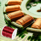 MECCANIXITY 16 AWG Magnet Wire, 16 Gauge Enameled Copper Wire, 1 Lb Magnetic Coil Wire for Transformer, Motor, Electric, 155C(311F) - size: 16 AWG