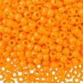 QPIXVB 1100pcs Pony Beads,Beads for Jewelry Making,Friendship Bracelet Bead Kit,Hair Beads Bead for Crafts,Bracelets Making,Necklace Keychain - color: orange beads