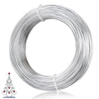 18 Gauge Aluminum Craft Wire, 1mm 164ft, Silvery Bendable Metal Wire for Sculpting, Doll Armature, Flexible, Suitable for Various DIY Crafts, Jewelry Making - color: Silver