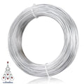 18 Gauge Aluminum Craft Wire, 1mm 164ft, Silvery Bendable Metal Wire for Sculpting, Doll Armature, Flexible, Suitable for Various DIY Crafts, Jewelry Making - color: Silver