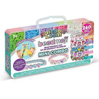 Rainbow Loom: Beadmoji Mini Combo - DIY Rubber Band & Bead Bracelet Kit - Includes 1800 Bands & 260 Beads, Design & Create, Ages 7+