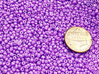 Seed Beads Size:11/0 50 gr / 1.76 oz (Purple Pearl) - color: Purple Pearl
