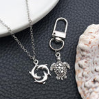 WOCRAFT 60pcs Antique Silver Ocean Charms Bracelet Charms for Jewelry Making Sets DIY Necklace Bracelet Keychain Crafting Charms Kit Craft Supplies (SN881) - color: Antique Silver, size: Ocean Charms