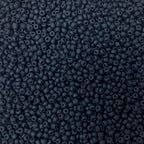 Bala&Fillic Frosted Black Color 4mm Seed Beads About 1200pcs/100Grams in Bag, 6/0 Glass Craft Beads for Making Bracelet and Necklace (Frosted Black) - color: Frosted black -4mm